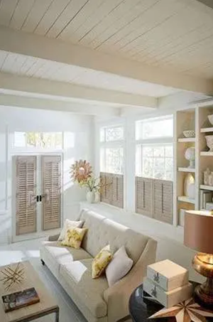 Wood Shutters adding elegance to living space