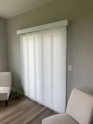 Sliding Panels installed on residential windows