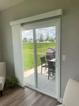 Modern Sliding Panels in home interior setting