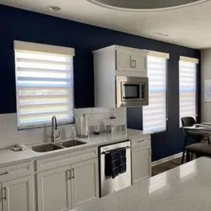 Perfect Sheer Shades providing filtered light in room