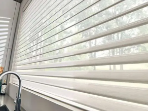 Modern Overture Sheer Shades in home interior setting