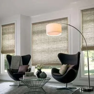 Natural Shades providing filtered light in room