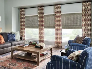 Modern Natural Shades in home interior setting