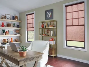 Interior Solar Shades installed on residential windows