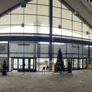 Commercial Shades providing filtered light in room